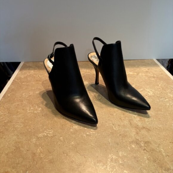 Vince Camuto Shoes - Vince Camuto leather mule slingbacks